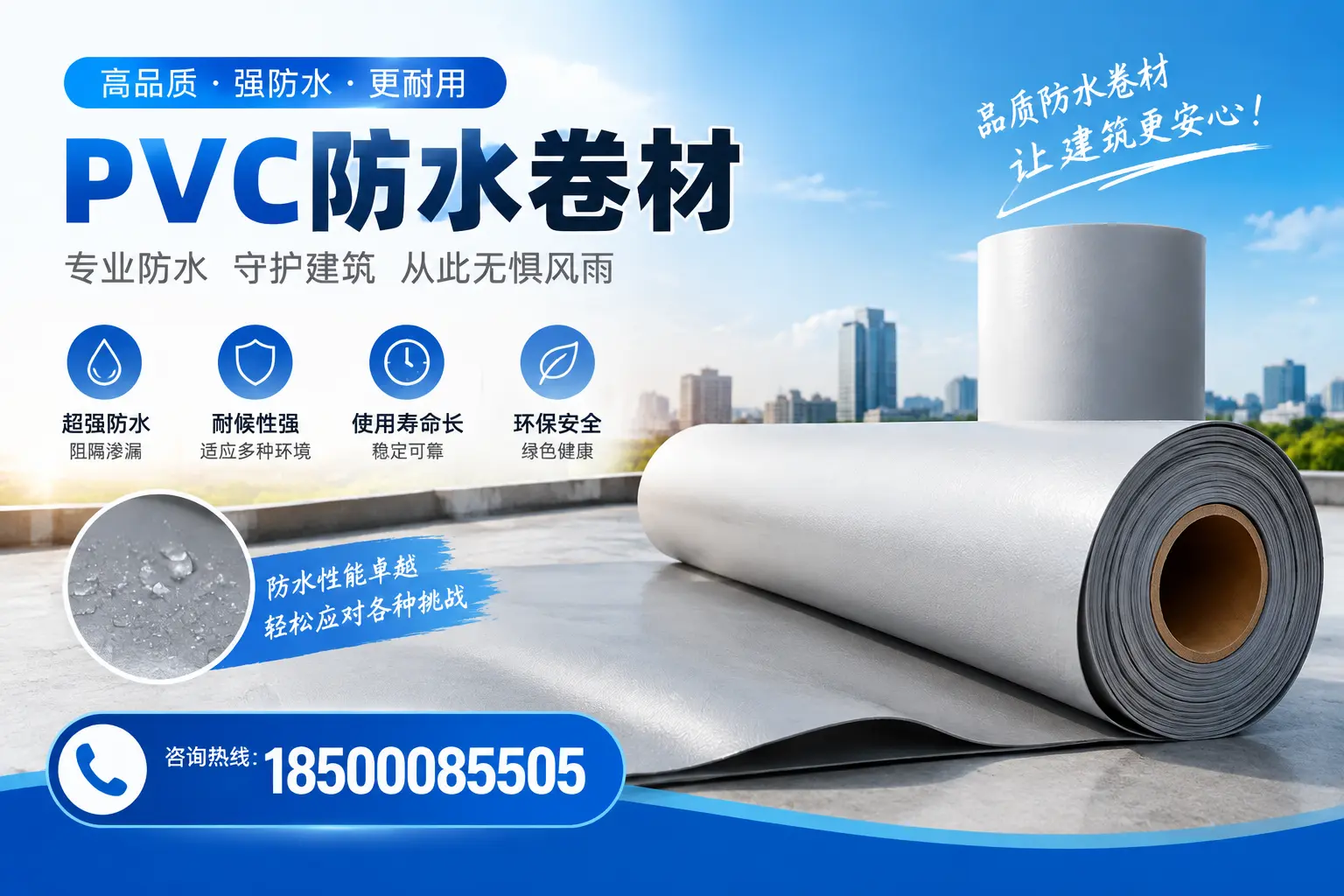 如何选择高质量的PVC防水卷材？东方消费者必看指南