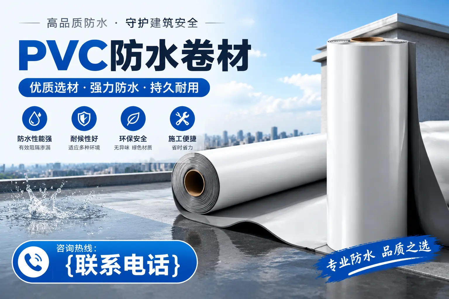 PVC防水卷材的选购技巧与注意事项，助您在东方找到合适产品