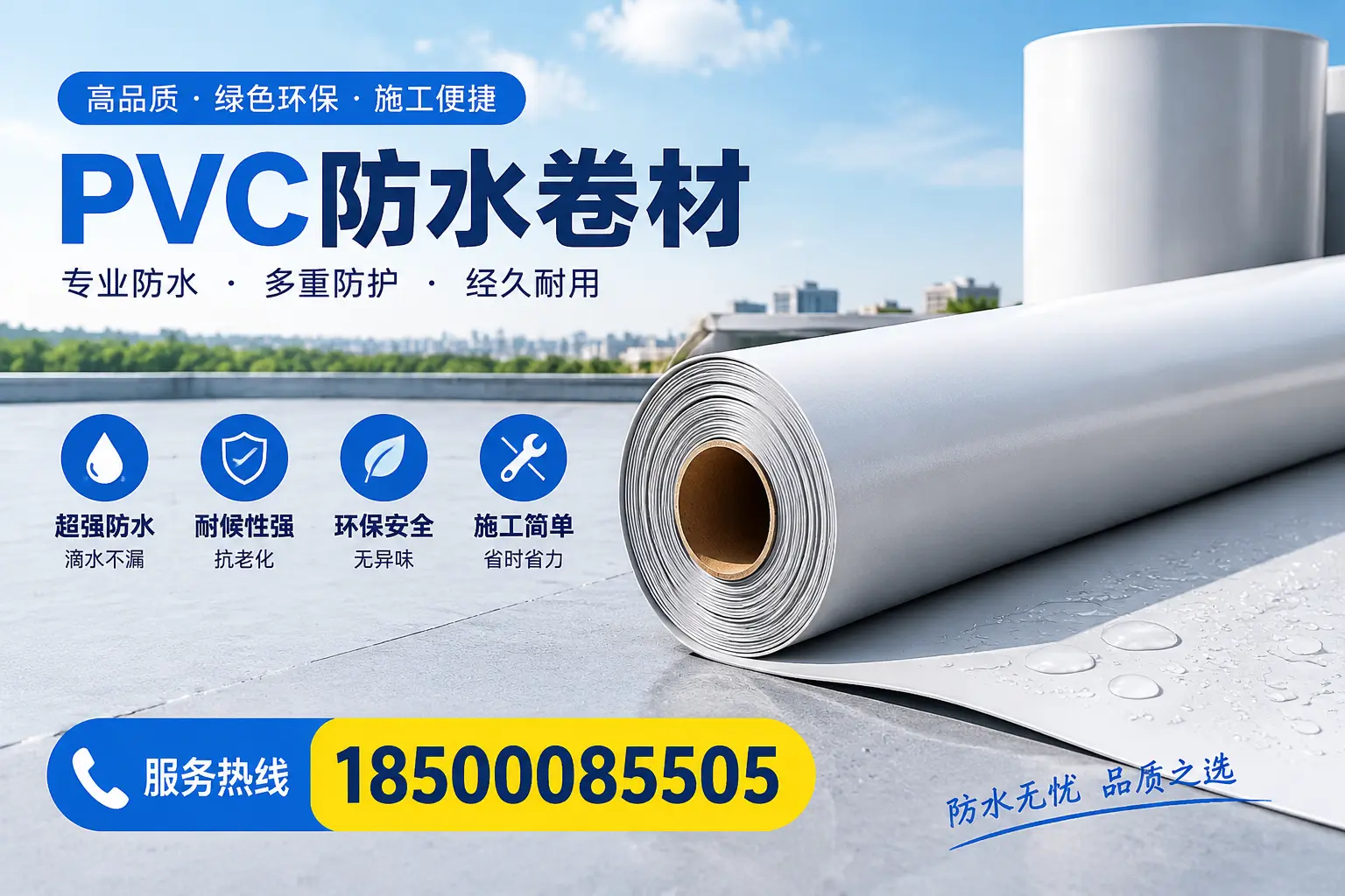 选用PVC防水卷材时需要避开的常见误区，特别是在东方